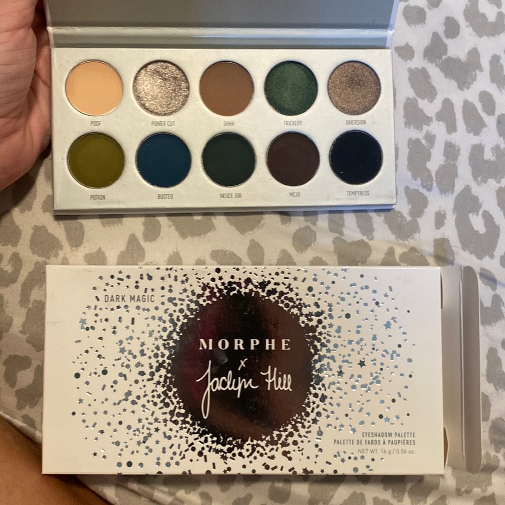 Morphs X Jaclyn Hill Dark Magic Palette (Comes with box)